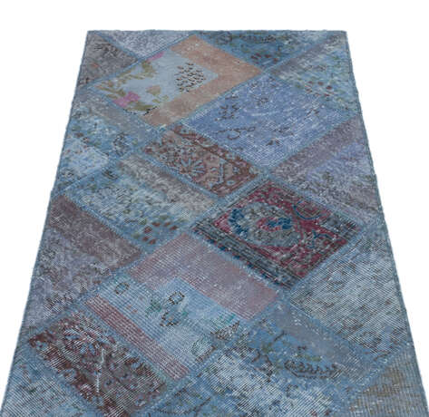 Apex Patchwork Unique Mavi 24752 080 cm X 150 cm - 3
