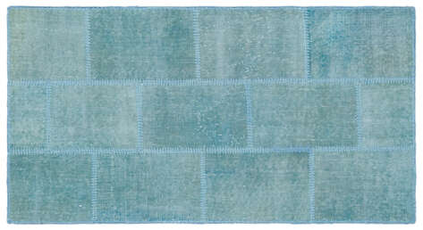 Apex Patchwork Unique Mavi 25050 080 cm X 150 cm - 1