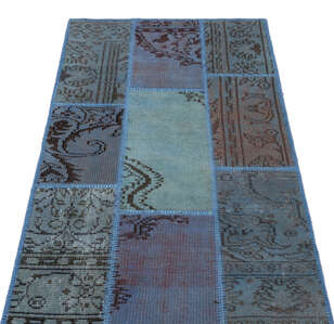 Apex Patchwork Unique Mavi 25899 080 cm X 150 cm (3)