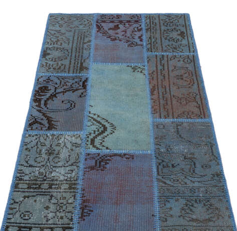 Apex Patchwork Unique Mavi 25899 080 cm X 150 cm - 3