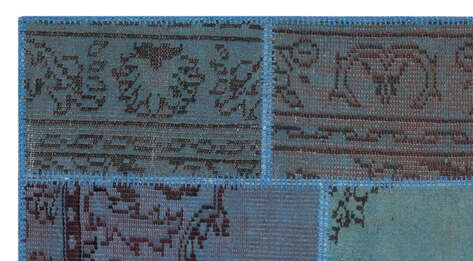 Apex Patchwork Unique Mavi 25899 080 cm X 150 cm - 5