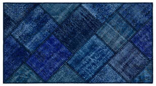 Apex Patchwork Unique Mavi 25976 080 cm X 150 cm (1)