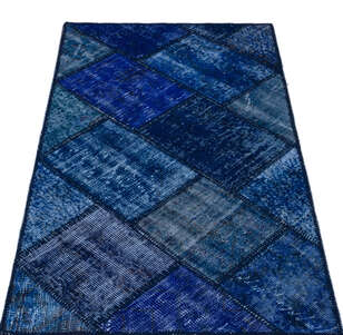 Apex Patchwork Unique Mavi 25976 080 cm X 150 cm (3)