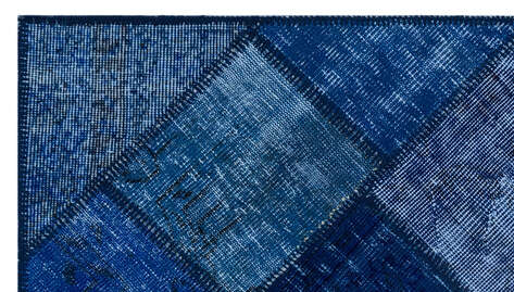 Apex Patchwork Unique Mavi 26048 080 cm X 150 cm - 5