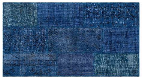 Apex Patchwork Unique Mavi 26062 080 cm X 150 cm - 1