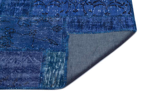 Apex Patchwork Unique Mavi 26062 080 cm X 150 cm - 2