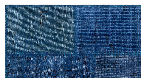 Apex Patchwork Unique Mavi 26062 080 cm X 150 cm - 5