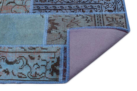 Apex Patchwork Unique Mavi 26064 080 cm X 150 cm - 2