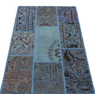 Apex Patchwork Unique Mavi 26064 080 cm X 150 cm (3)