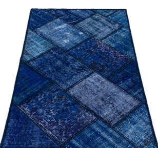 Apex Patchwork Unique Mavi 26091 080 cm X 150 cm (3)