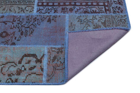 Apex Patchwork Unique Mavi 26095 080 cm X 150 cm - 2