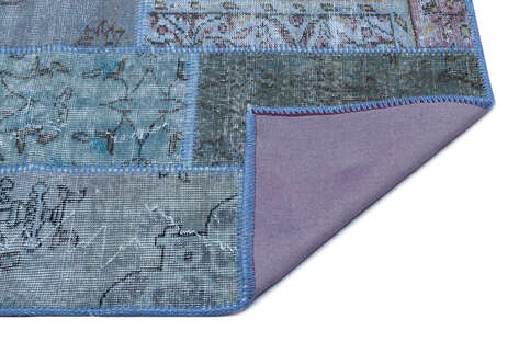 Apex Patchwork Unique Mavi 26221 080 cm X 150 cm - 2