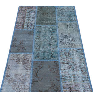 Apex Patchwork Unique Mavi 26221 080 cm X 150 cm (3)