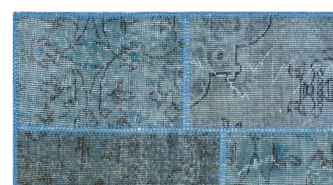 Apex Patchwork Unique Mavi 26221 080 cm X 150 cm - 5