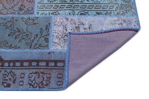 Apex Patchwork Unique Mavi 26226 080 cm X 150 cm (2)