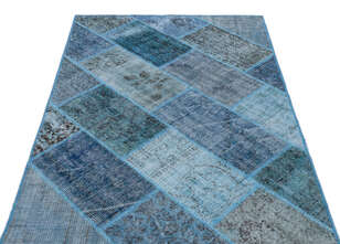Apex Patchwork Unique Mavi 26605 120 cm X 180 cm (3)