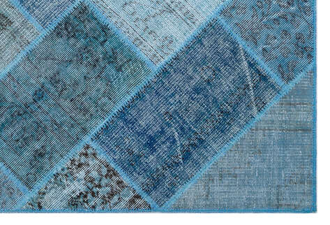 Apex Patchwork Unique Mavi 26605 120 cm X 180 cm - 4
