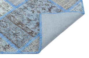Apex Patchwork Unique Mavi 31134 120 cm X 180 cm (2)