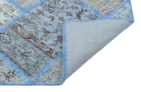 Apex Patchwork Unique Mavi 31134 120 cm X 180 cm - 2