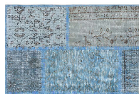 Apex Patchwork Unique Mavi 31154 120 cm X 180 cm - 5