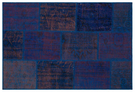 Apex Patchwork Unique Mavi 31200 120 cm X 180 cm - 1