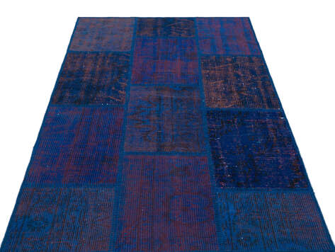Apex Patchwork Unique Mavi 31200 120 cm X 180 cm - 3