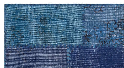 Apex Patchwork Unique Mavi 31431 080 cm X 150 cm - 5