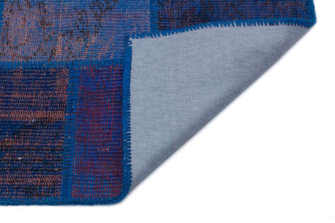 Apex Patchwork Unique Mavi 33135 120 cm X 180 cm - 2