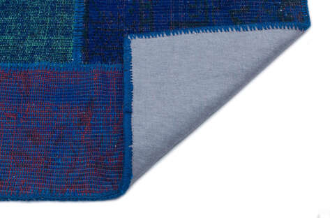 Apex Patchwork Unique Mavi 33158 120 cm X 180 cm - 2