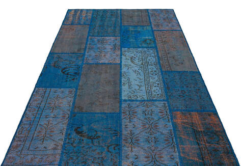 Apex Patchwork Unique Mavi 35474 162 cm X 232 cm - 3