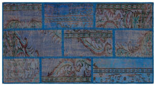 Apex Patchwork Unique Mavi 35550 082 cm X 151 cm (1)