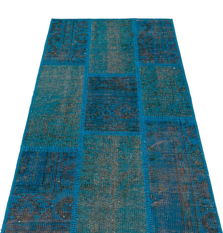 Apex Patchwork Unique Mavi 35559 082 cm X 152 cm - 3