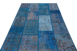 Apex Patchwork Unique Mavi 35887 162 cm X 231 cm (3)