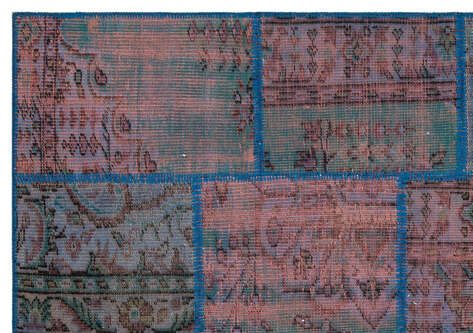 Apex Patchwork Unique Mavi 35892 162 cm X 231 cm - 4