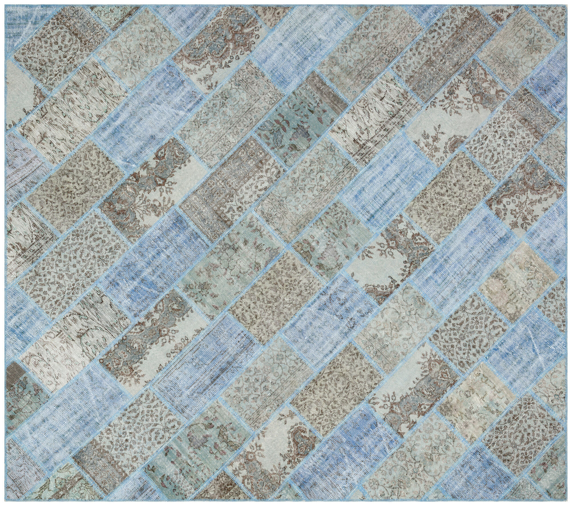 Apex Patchwork Unique Mavi 36229 282 cm X 317 cm