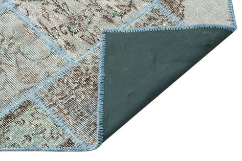 Apex Patchwork Unique Mavi 36229 282 cm X 317 cm - 2