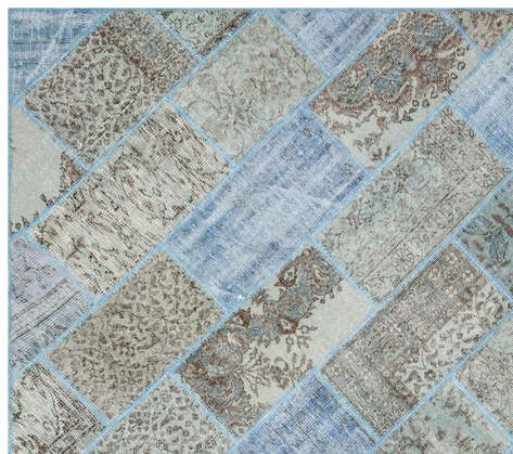 Apex Patchwork Unique Mavi 36229 282 cm X 317 cm - 4