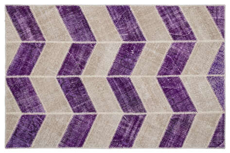 Apex Patchwork Unique Mor 2024 160 cm X 230 cm - 1