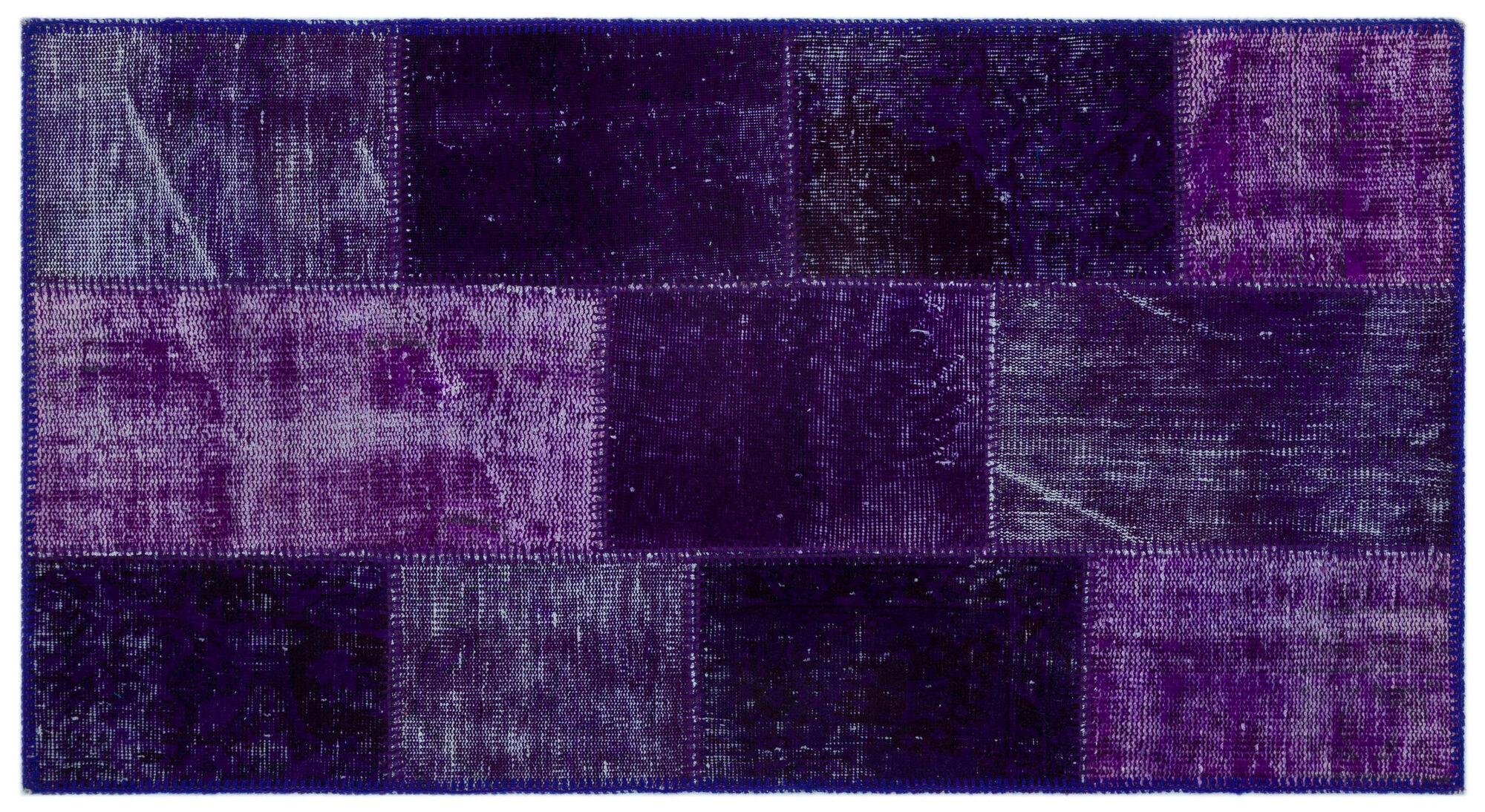 Apex Patchwork Unique Mor 21309 080 Cm X 150 Cm
