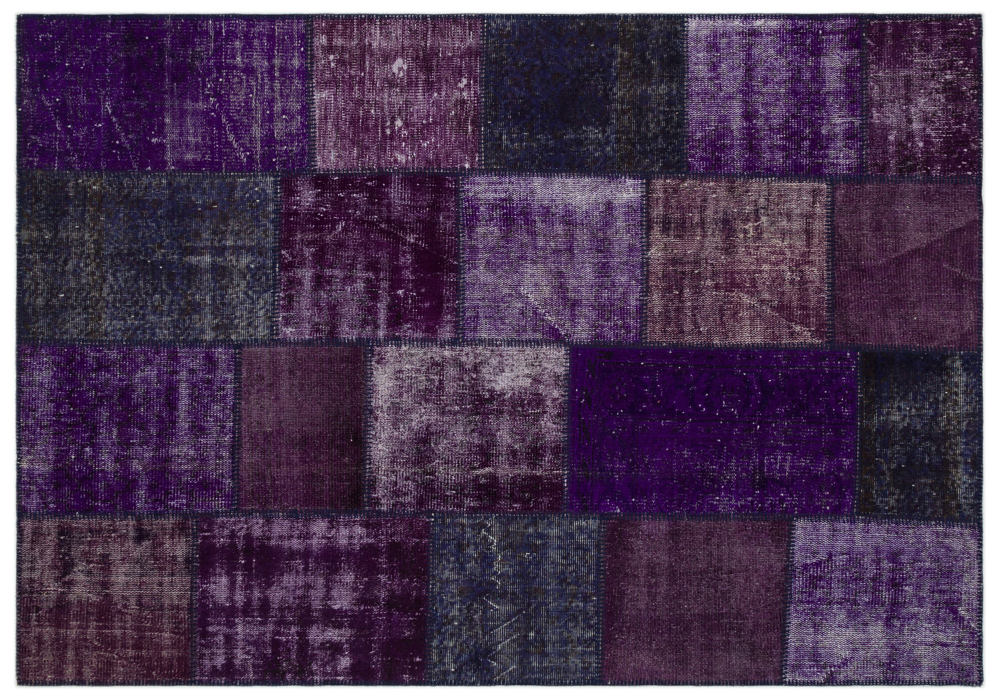 Apex Patchwork Unique Mor 21505 160 cm X 230 cm