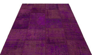 Apex Patchwork Unique Mor 21523 160 cm X 230 cm (3)
