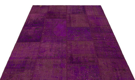Apex Patchwork Unique Mor 21523 160 cm X 230 cm - 3