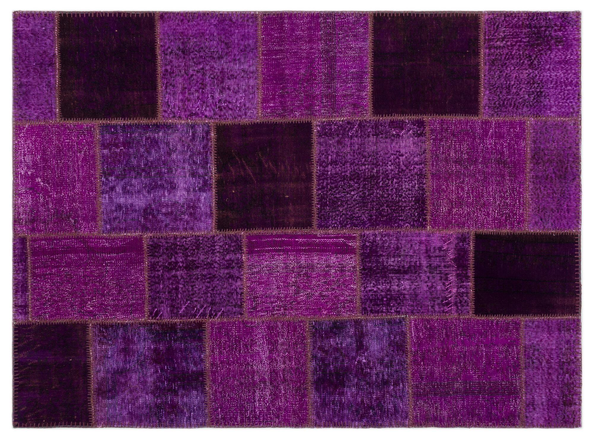 Apex Patchwork Unique Mor 22271 160 cm X 230 cm