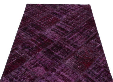 Apex Patchwork Unique Mor 22347 120 cm X 180 cm - 3