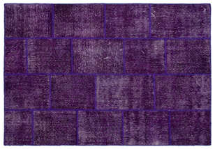 Apex Patchwork Unique Mor 24825 160 cm X 230 cm (1)