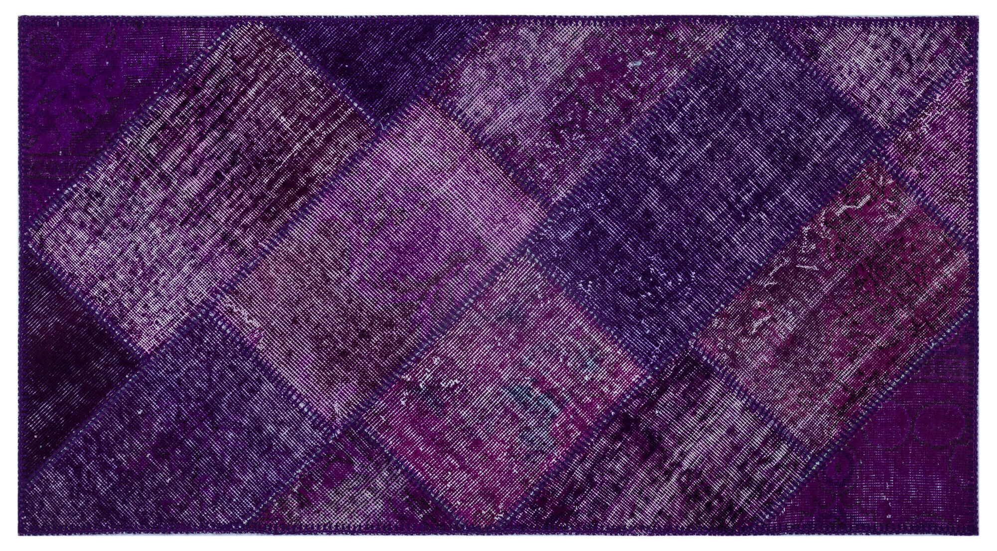 Apex Patchwork Unique Mor 25927 080 cm X 150 cm