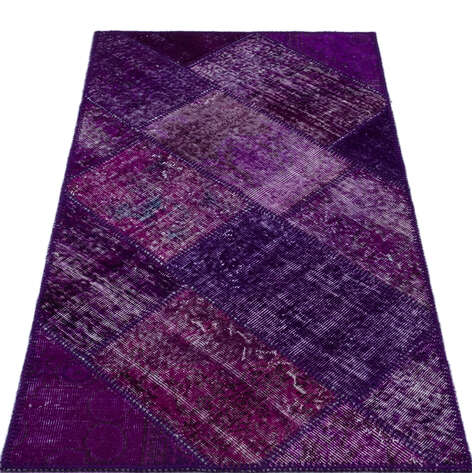 Apex Patchwork Unique Mor 25927 080 cm X 150 cm - 3