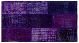 Apex Patchwork Unique Mor 25948 080 cm X 150 cm (1)