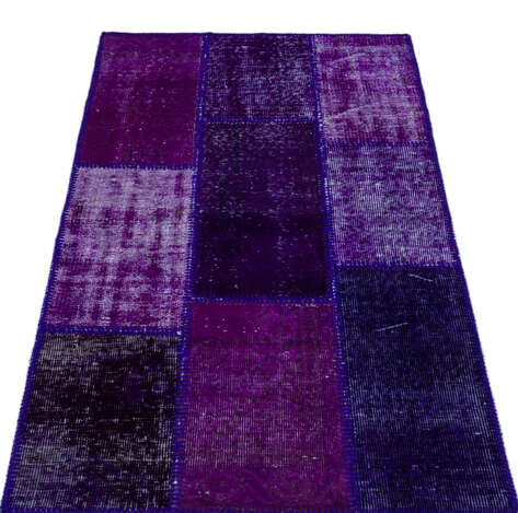 Apex Patchwork Unique Mor 25948 080 cm X 150 cm - 3
