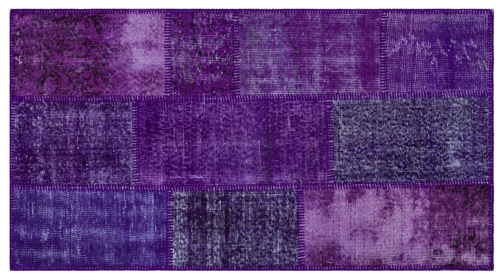 Apex Patchwork Unique Mor 26200 080 cm X 150 cm